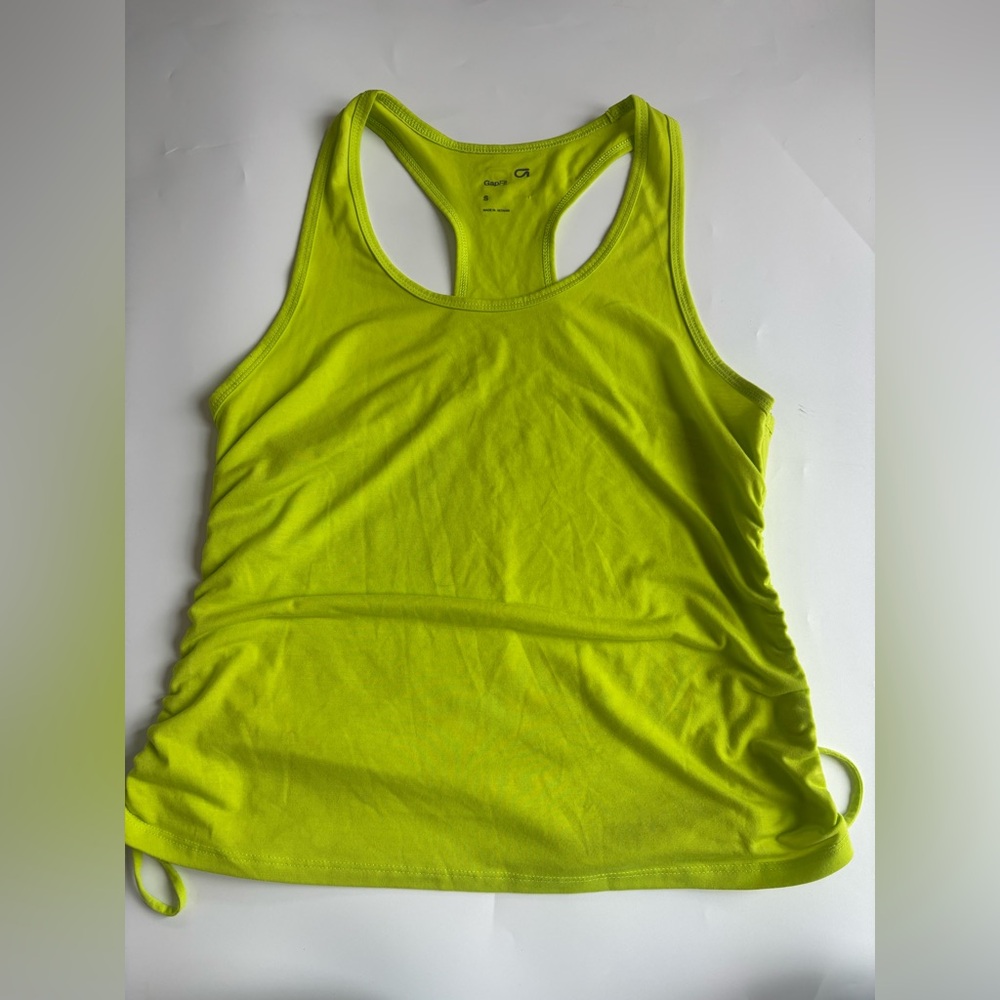 Gap fit Size S Racerback green Yoga Tank Top Workout